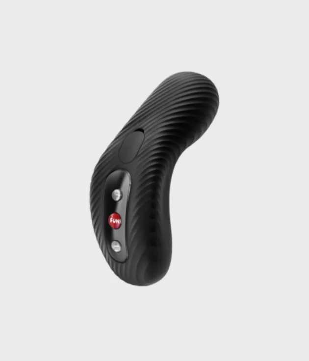 Laya III vibrador negro con estimulación y vibración