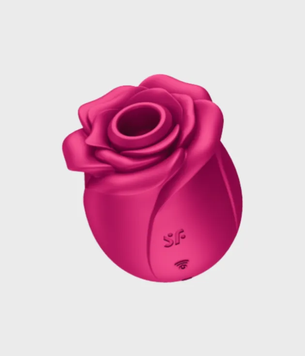 Satisfyer Pro 2 Classic Blossom estimulador rosa con diseño de flor