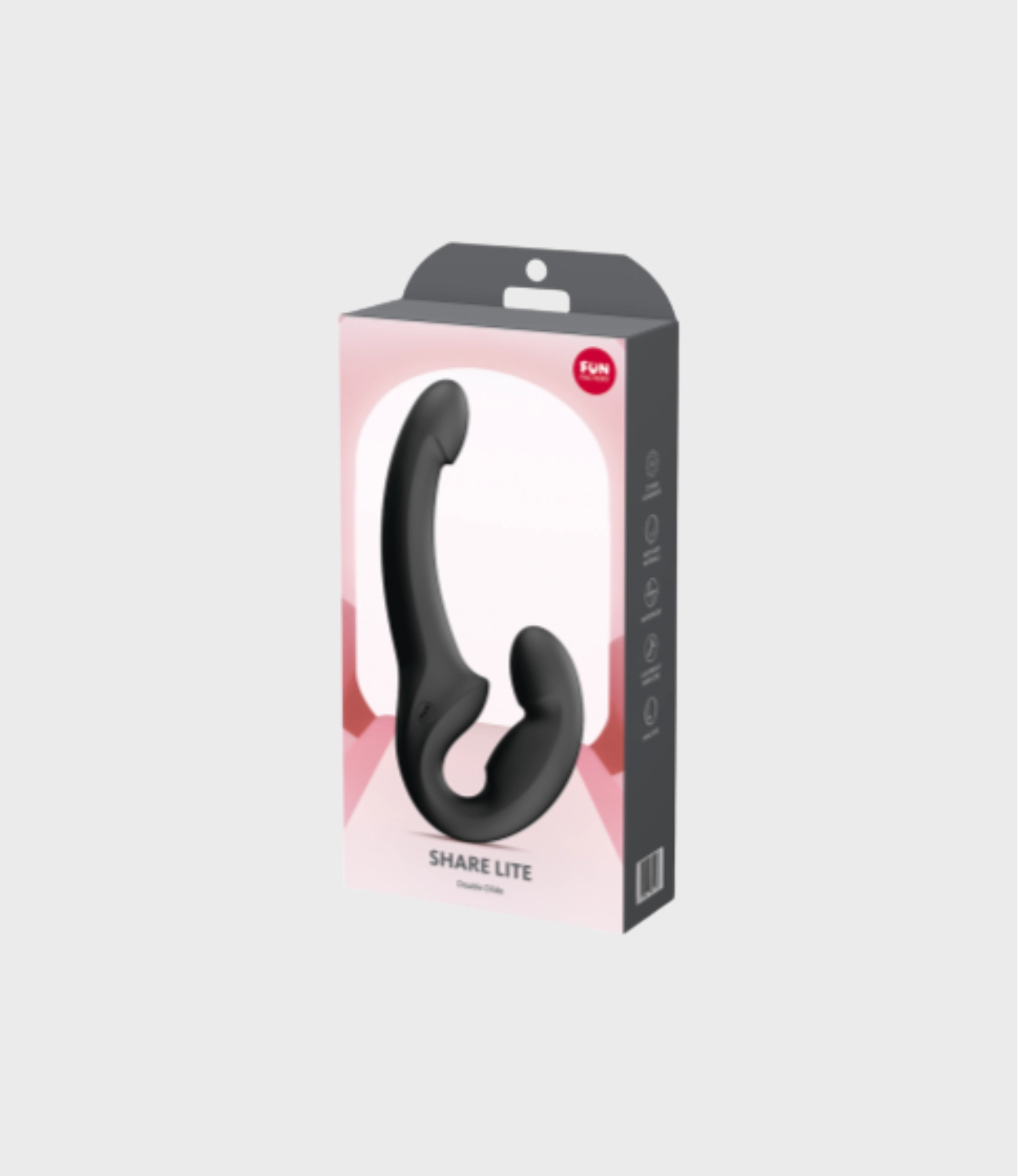 Share Lite vibrador para parejas negro con caja original