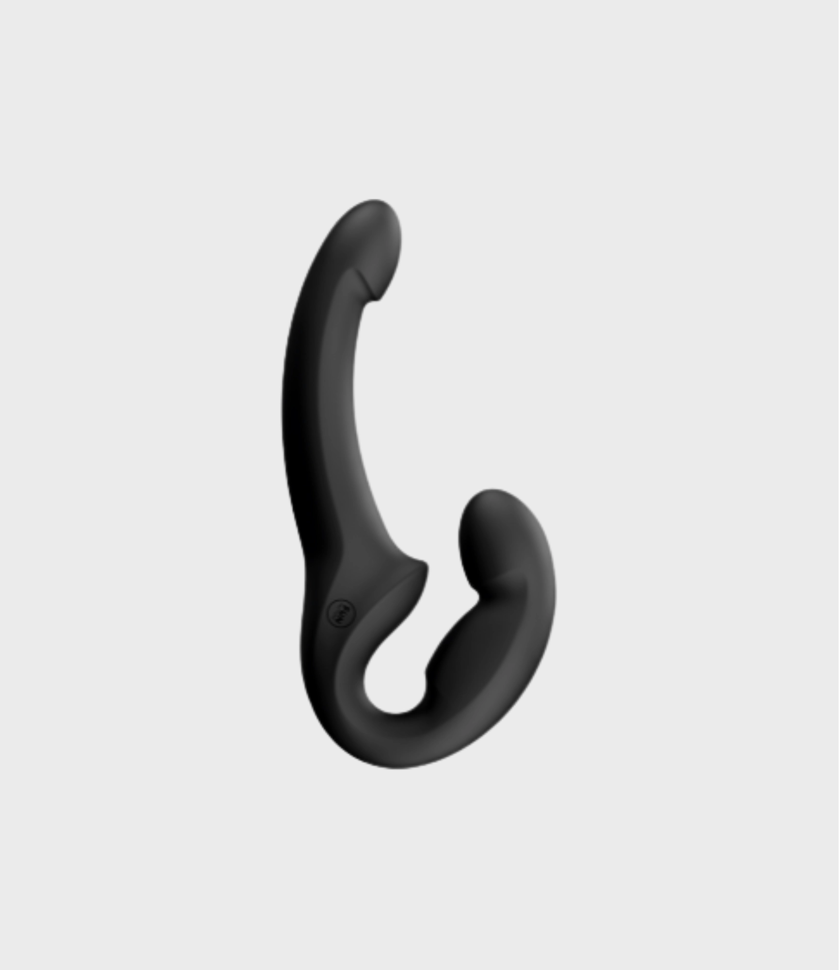 Share Lite vibrador para parejas negro de diseño ergonómico