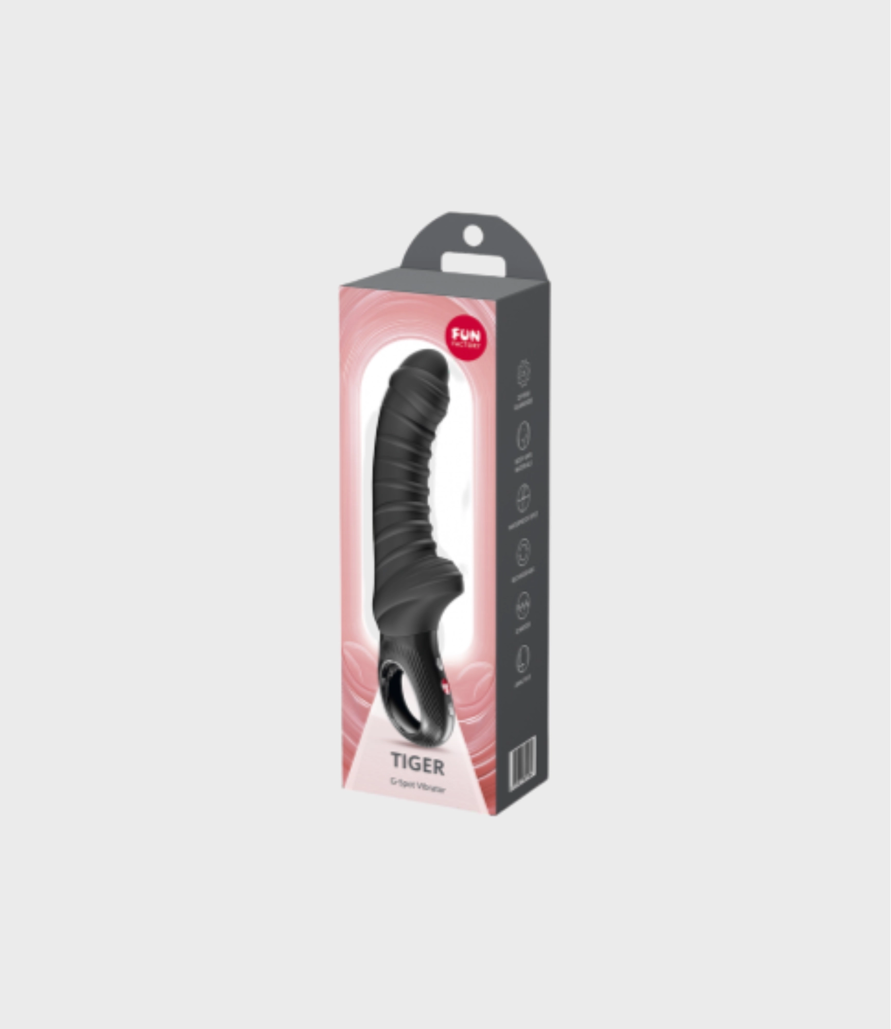 Tiger vibrador negro con caja original